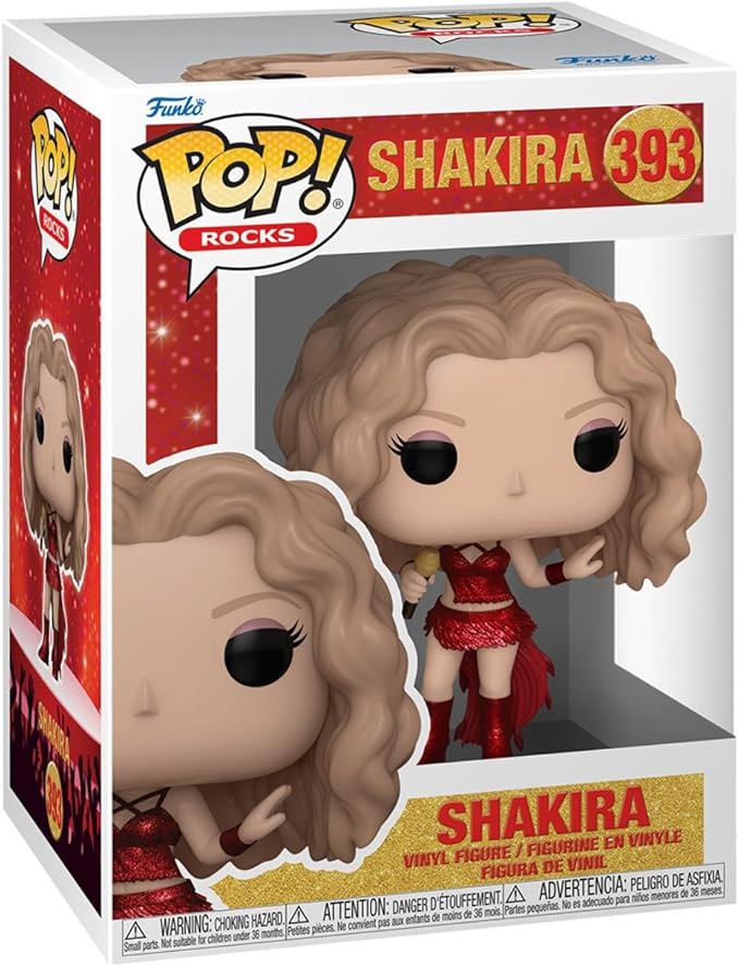 Funko Pop! Rocks 393 - Shakira - Shakira (Superbowl) (2024)