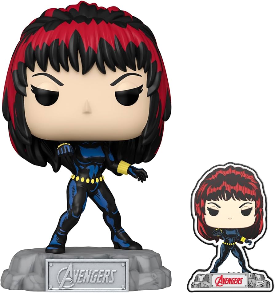 Funko Pop! Marvel: 1260 - Avengers Beyond Earth's Mighties - Black Widow (2023) Special Edition With Pin