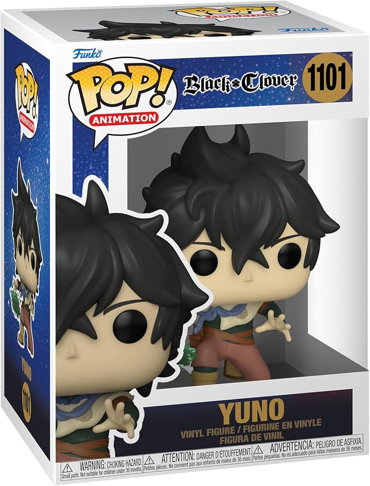 Funko Pop! Animation: 1101 - Black Clover - Yuno (2022)