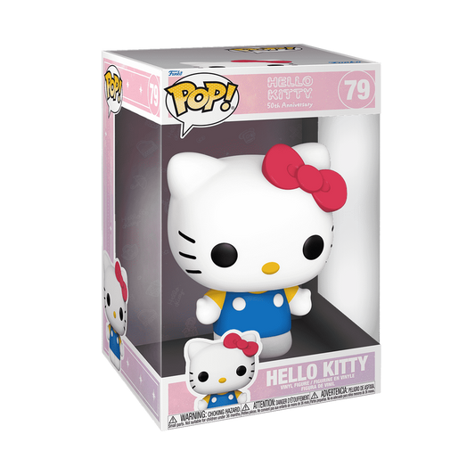 Funko Pop! Sanrio 79 - Hello Kitty 50th Anniversary - Hello Kitty (2024) JUMBO