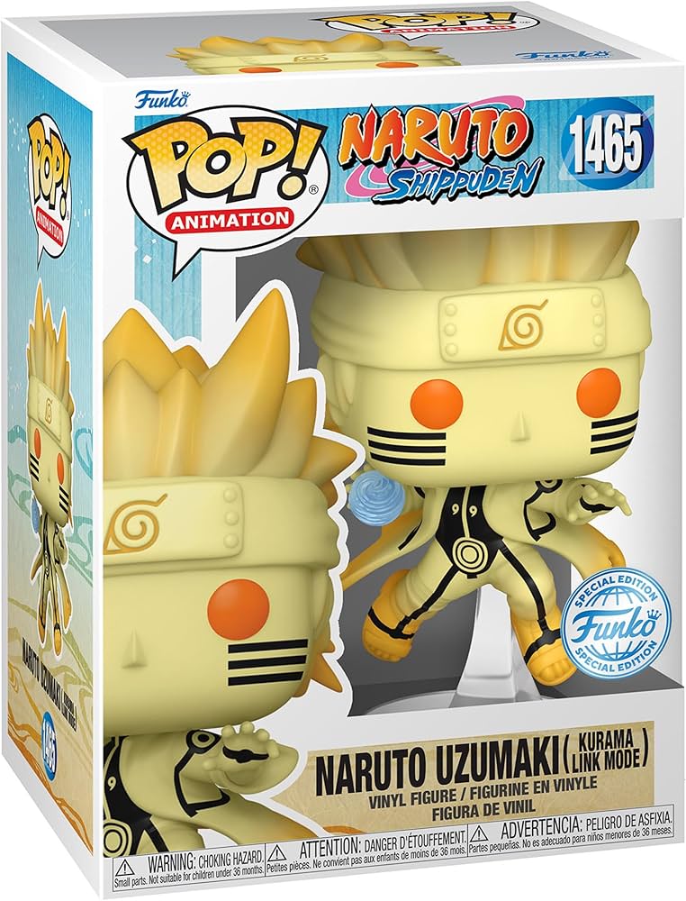 Funko Pop! Animation: 1436 - Naruto Shippuden - Naruto Uzumaki (Kurama Link Mode) (2023)