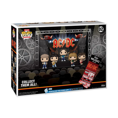 Funko Pop! Moments 02 DeLuxe - AC/DC - ACDC In Concert - 4 Pack (2022)