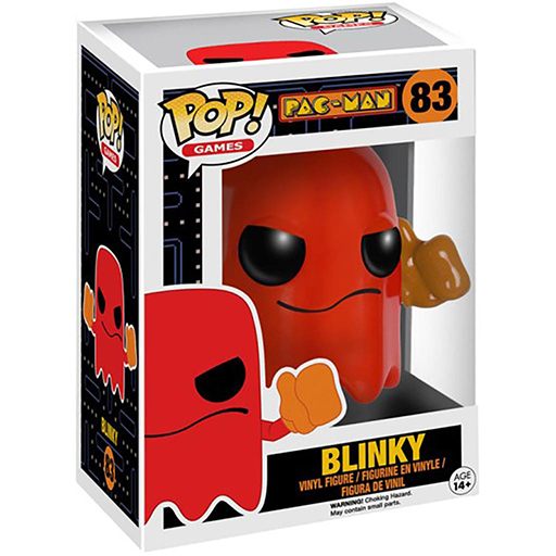 Funko Pop! Games 083 - Pac-Man - Blinky (2016) VAULTED