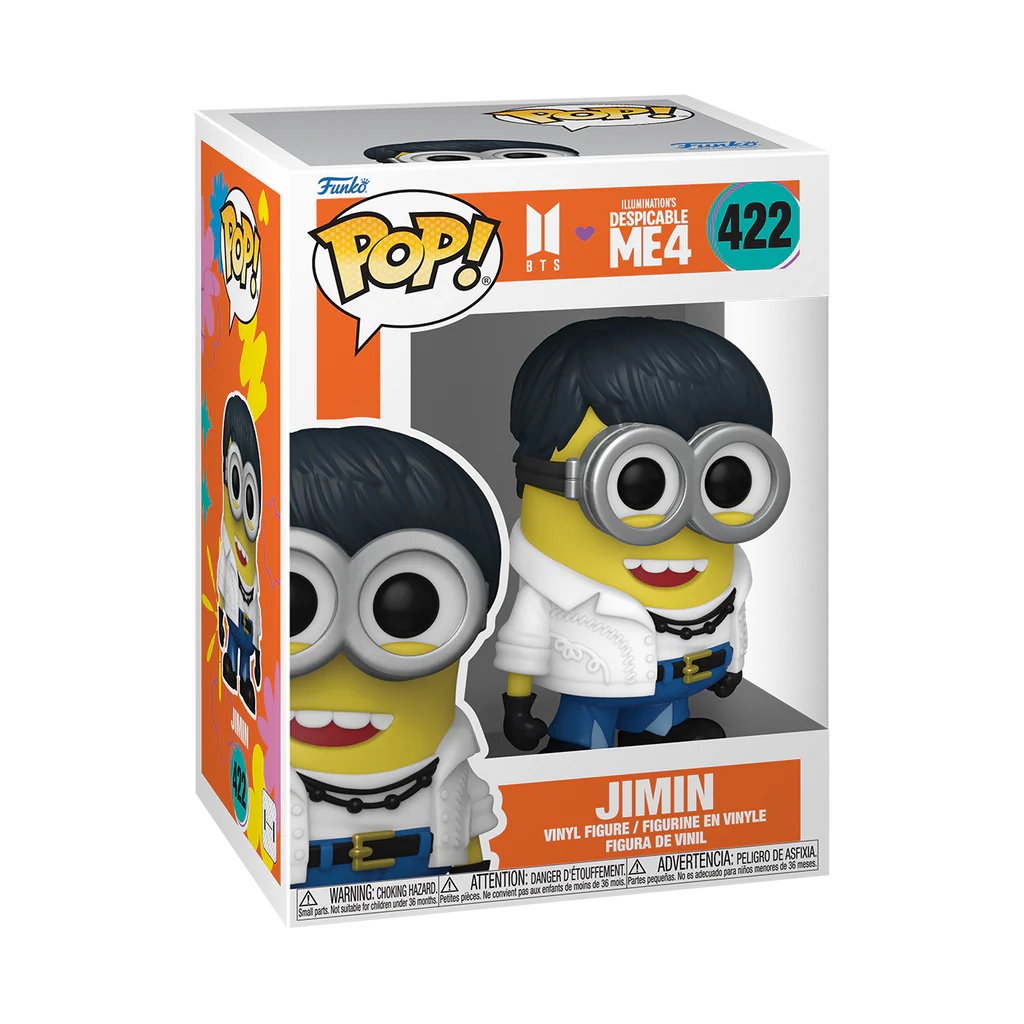 Funko Pop! Rocks 422 - Despicable Me 4 / BTS - Jimin (2024)