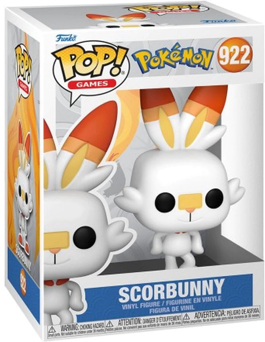 Funko Pop! Games 922 - Pokemon - Scorbunny (2023)
