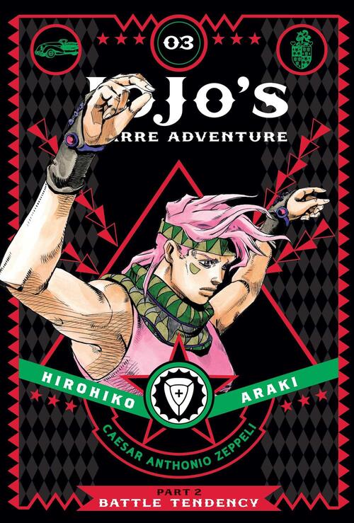 Hirohiko Araki - JoJo's Bizarre Adventure: Part 2 -- Battle Tendency, Vol. 3