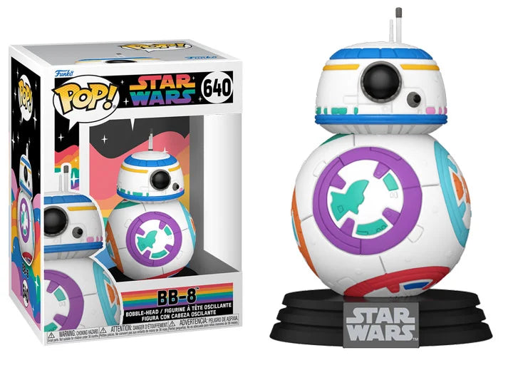 Funko Pop! Star Wars 640 - Pride - BB-8 (2023) (Vaulted)