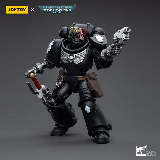 Joy Toy - Warhammer 40K - Iron Hands Intercessors - Brother Gravak (12cm)