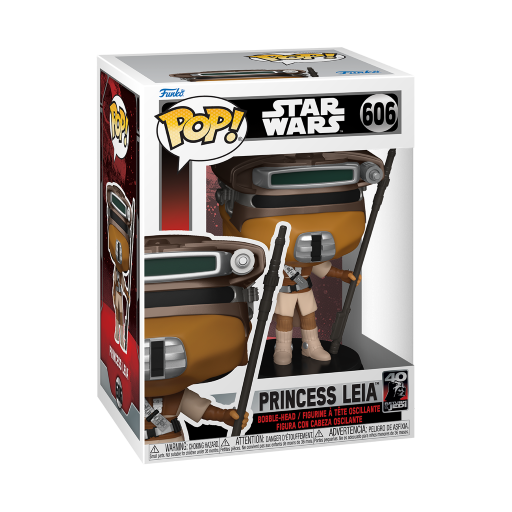 Funko Pop! Star Wars 606 - Return Of the Jedi 40 Years - Princess Leia (Boushh) (2023)