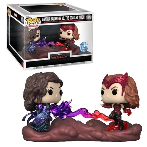 Funko Pop! Moment 1075 - Marvel - WandaVision - Agatha Harkness vs. The Scarlet Witch (2021)