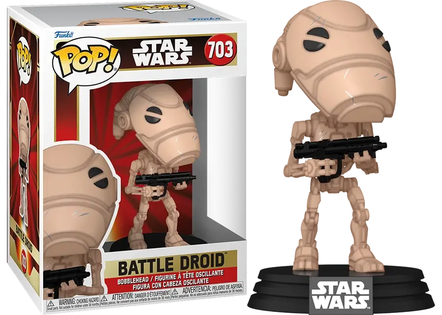 Funko Pop! Star Wars 703 - The Phantom Menace Anniversary - Battle Droid (2024)