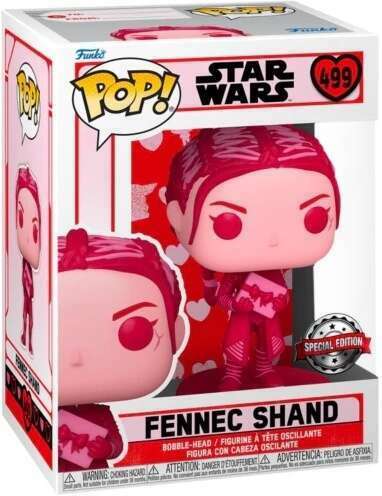 Funko Pop! Star Wars 499 - Valentine Special - Fennec Shand (2022) Special Edition