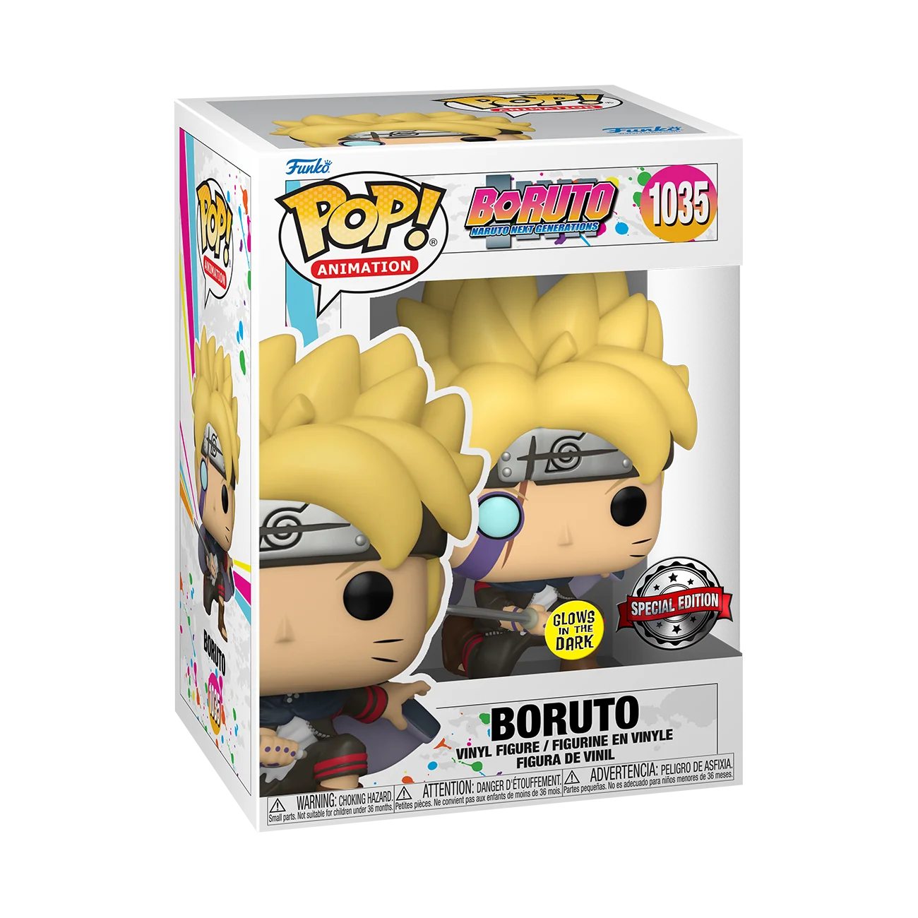 Funko Pop! Animation: 1035 - Boruto Naruto Next Generation - Boruto (GITD) 2021 Special Edition