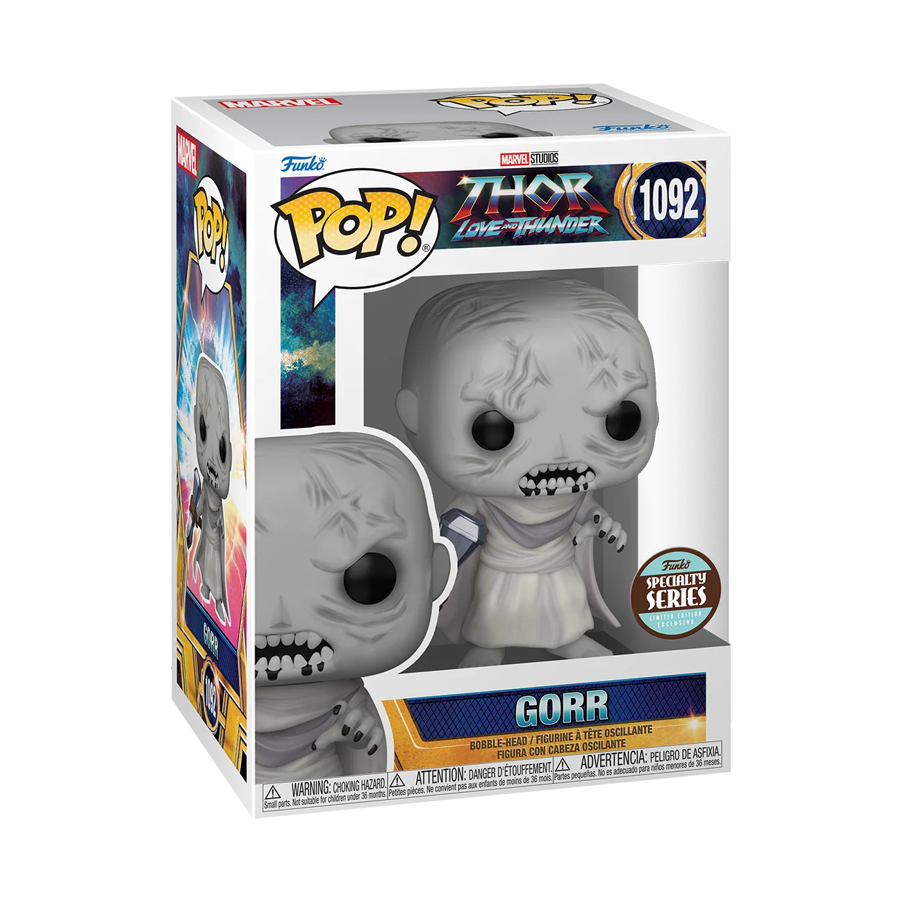 Funko Pop! Marvel: 1092 - Thor Love and Thunder - Gorr (2022) Specialty Series