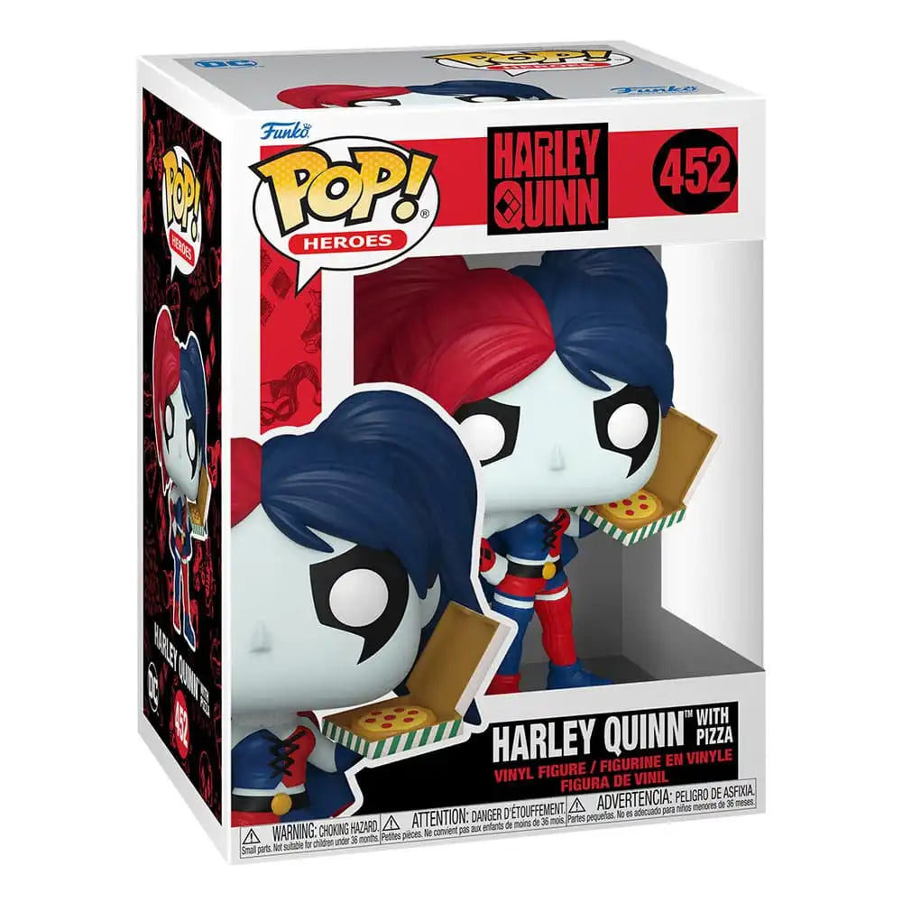 Funko Pop! Heroes 452 - Harley Quinn - Harley Quinn with Pizza (2023)