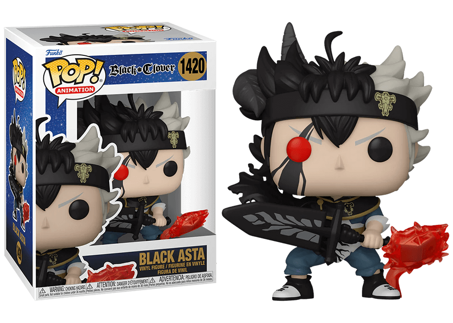 Funko Pop! Animation: 1420 - Black Clover - Black Asta (2023)