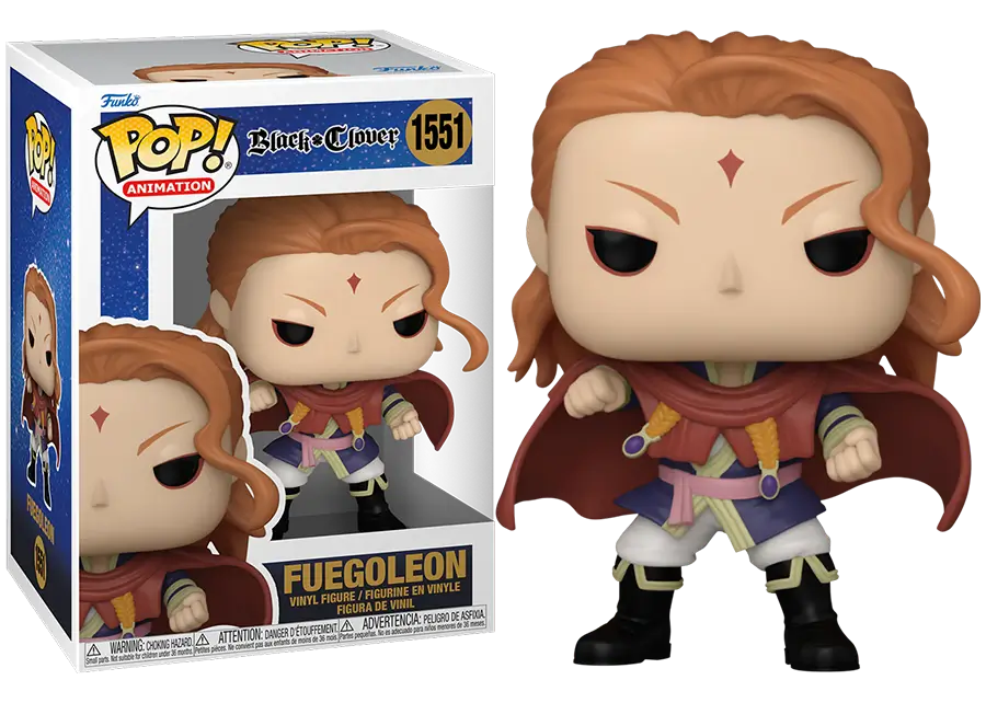 Funko Pop! Animation: 1551 - Black Clover - Fuegoleon (2023)