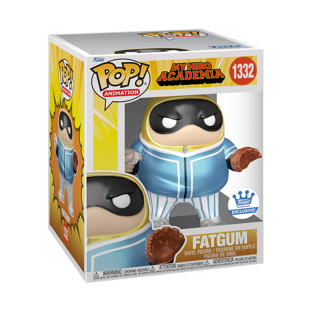 Funko Pop! Animation: 1332 - My Hero Academia - Fatgum (Metallic)| (2023) Exclusive