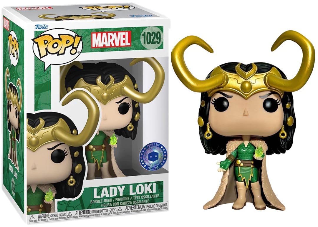 Funko Pop! Marvel: 1029 - Loki - Lady Loki (2022) Pop in a Box Exclusive SVV-Schatzoekers