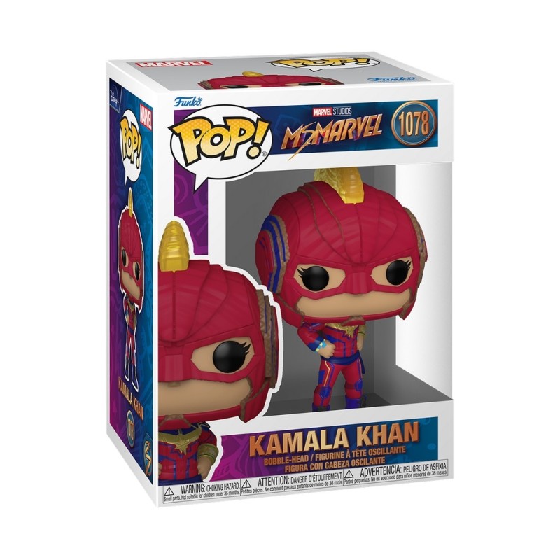 Funko Pop! Marvel: 1078 - Ms Marvel - Kamala Khan (2022) SVV-Schatzoekers