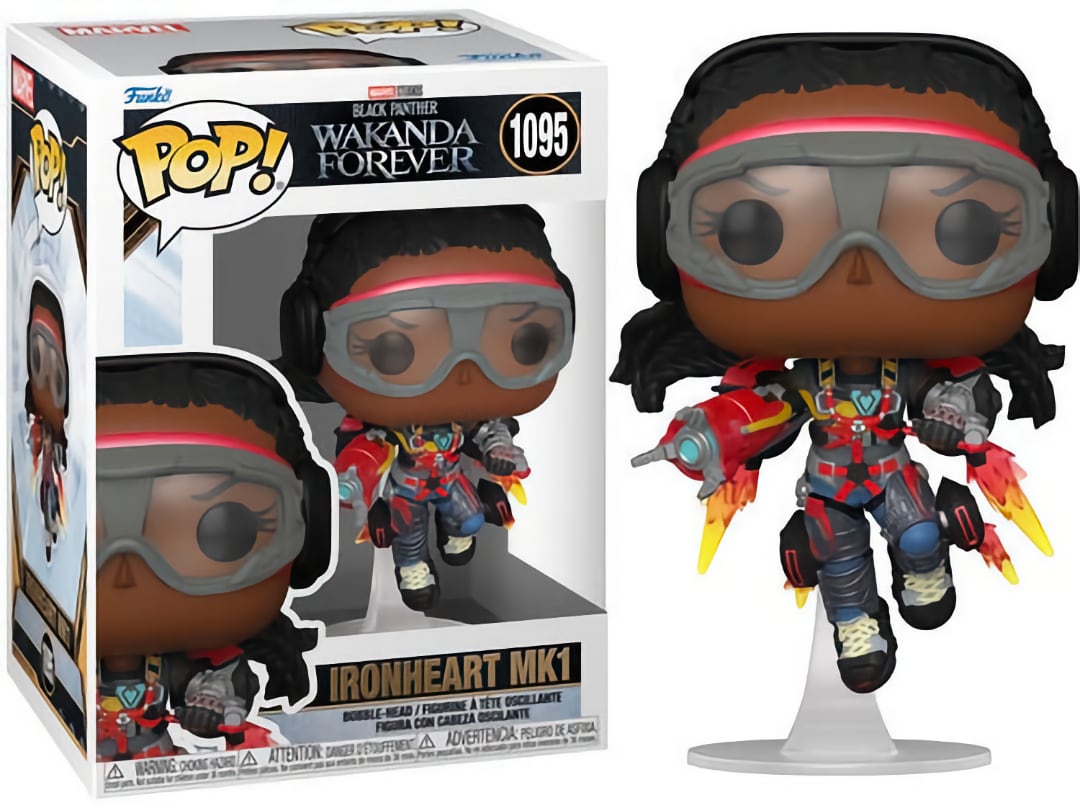 Funko Pop! Marvel: 1095 - Wakanda Forever - Ironheart MK 1 (2022) SVV-Schatzoekers