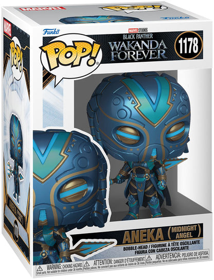 Funko Pop! Marvel: 1178 - Wakanda Forever - Aneka (Midnight Angel) SVV-Schatzoekers