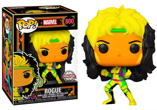 Funko Pop! Marvel 800 - X-Men - Rogue (Blacklight) (2021) SVV-Schatzoekers