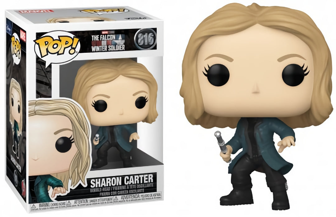 Funko Pop! Marvel 816 - The Falcon and the Winter Soldier - Sharon Carter (2021) SVV-Schatzoekers