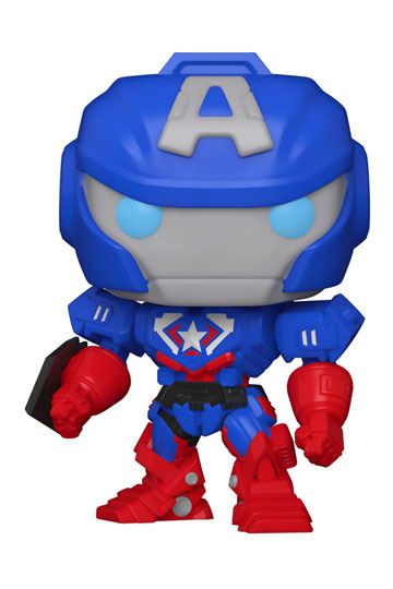 Funko Pop! Marvel 829 - Avengers Mech Strike - Captain America (2021) SVV-Schatzoekers