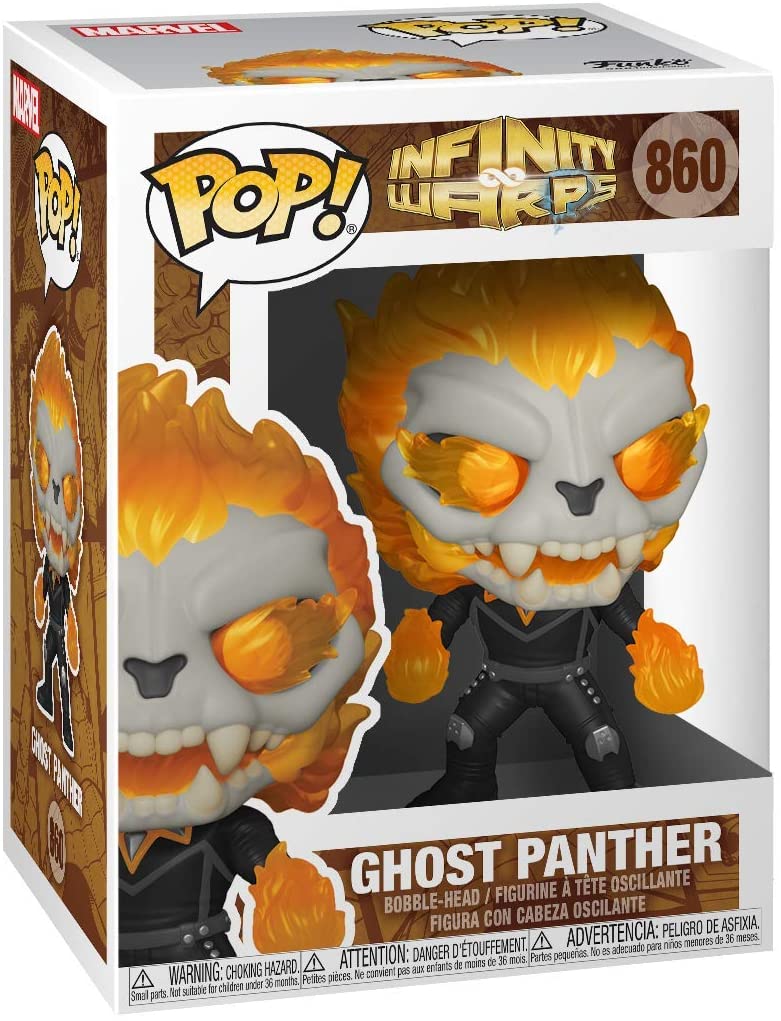 Funko Pop! Marvel 860 - Infinity Warps - Ghost Panther (2021) SVV-Schatzoekers