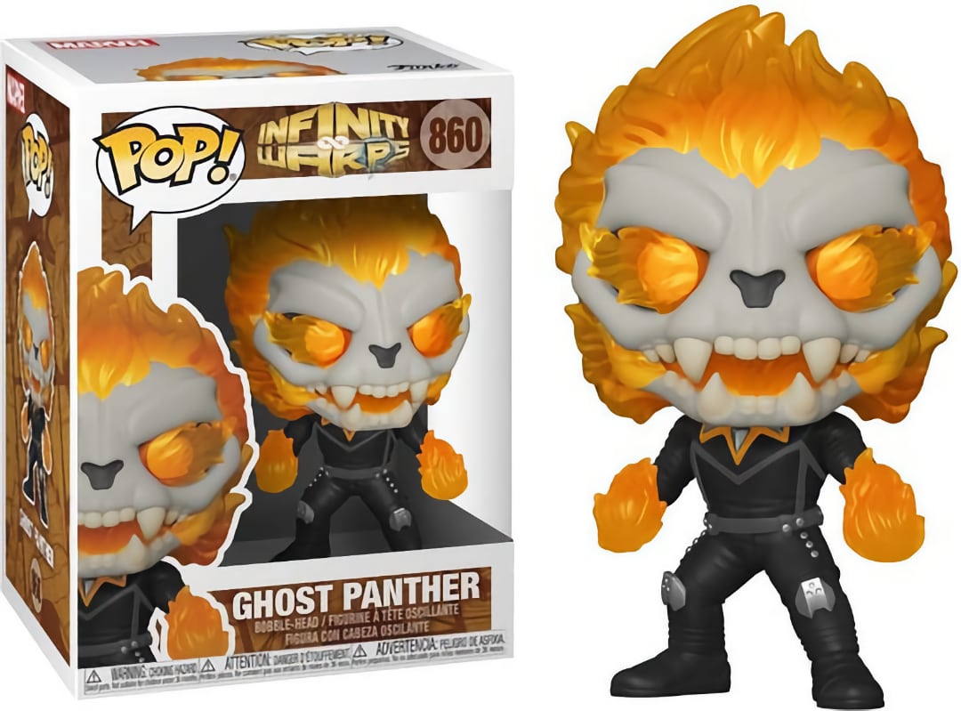 Funko Pop! Marvel 860 - Infinity Warps - Ghost Panther (2021) SVV-Schatzoekers