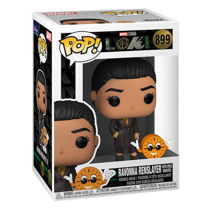 Funko Pop! Marvel 899 - Loki - Ravonna Renslayer with Miss Minutes (2022) SVV-Schatzoekers