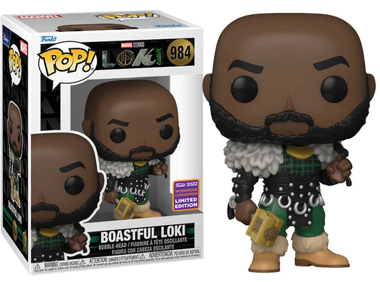 Funko Pop! Marvel 984 - Loki - Boastful Loki (2022) Wondrous Convention Limited Edition SVV-Schatzoekers