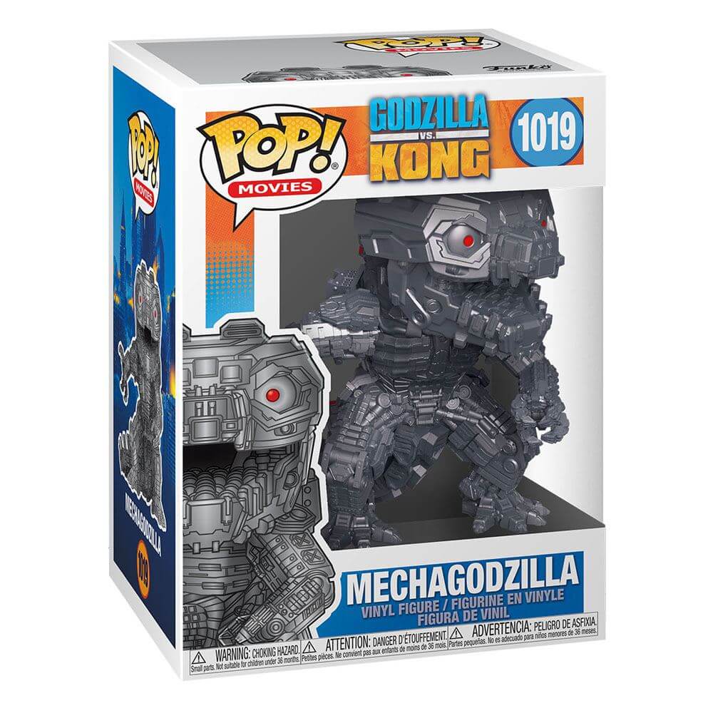 Funko Pop! Movies: 1019 - Godzilla vs Kong - Mechagodzilla (2021) (Metalic) SVV-Schatzoekers