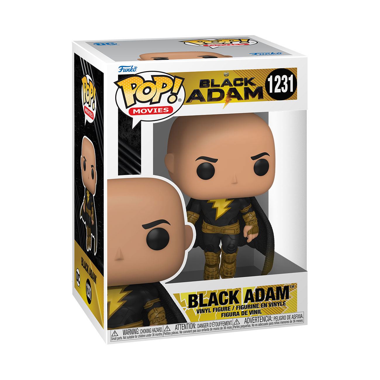 Funko Pop! Movies: 1231 - Black Adam - Black Adam (2022) SVV-Schatzoekers