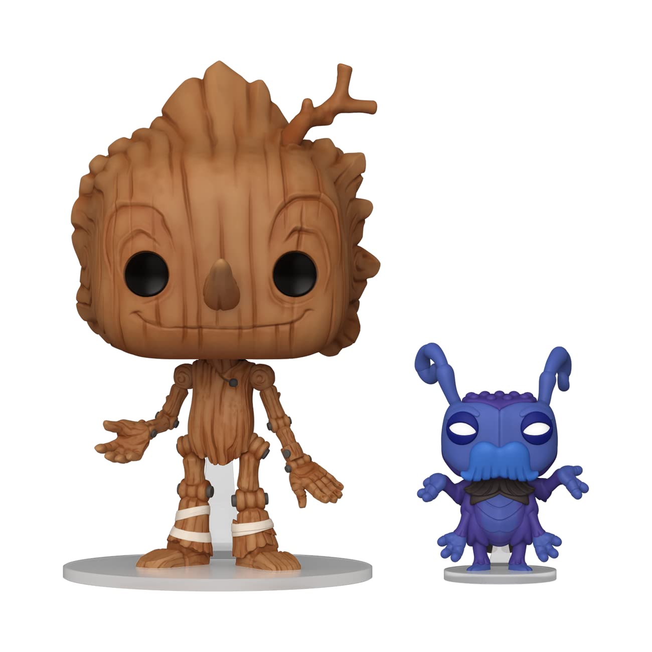 Funko Pop! Movies: 1299 - Guillermo del Toro's Pinocchio - Pinocchio and Cricket (2022) SVV-Schatzoekers