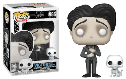 Funko Pop! Movies 986 - Corpse Bride - Victor with Scraps (2021) SVV-Schatzoekers