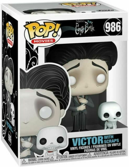 Funko Pop! Movies 986 - Corpse Bride - Victor with Scraps (2021) SVV-Schatzoekers