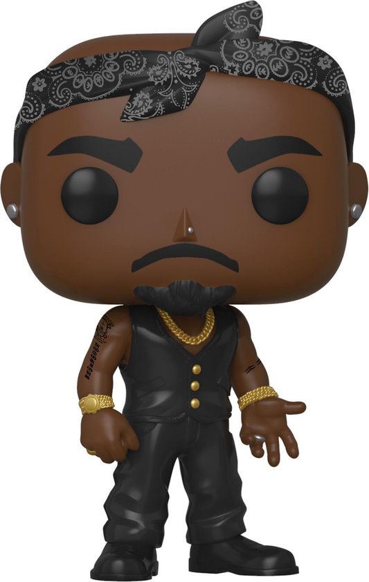 Funko Pop! Rocks 158 - 2Pac - Tupac Shakur (2019) SVV-Schatzoekers