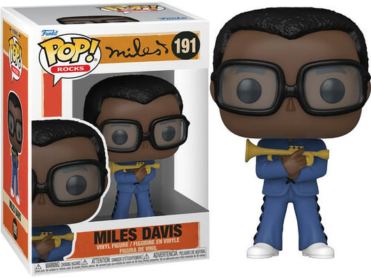 Funko Pop! Rocks 191 - Miles Davis - Miles Davis (2020) SVV-Schatzoekers