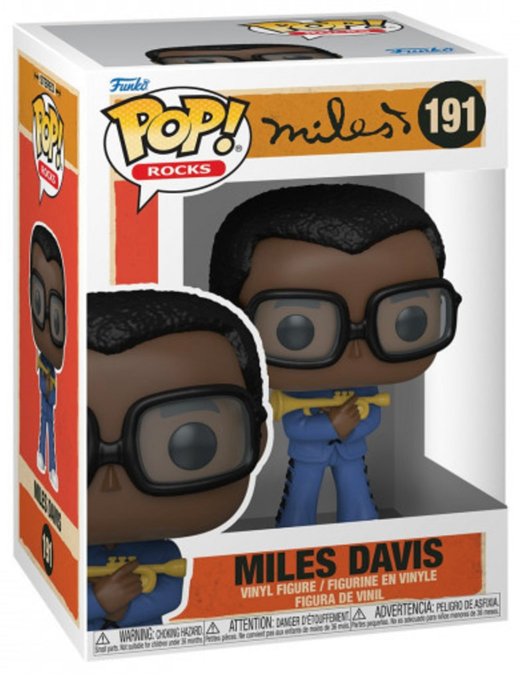 Funko Pop! Rocks 191 - Miles Davis - Miles Davis (2020) SVV-Schatzoekers