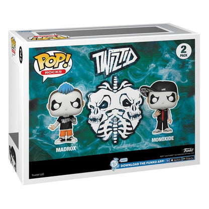 Funko Pop! Rocks: 2 Pack - Twiztid - Madrox & Monoxide (2022) SVV-Schatzoekers
