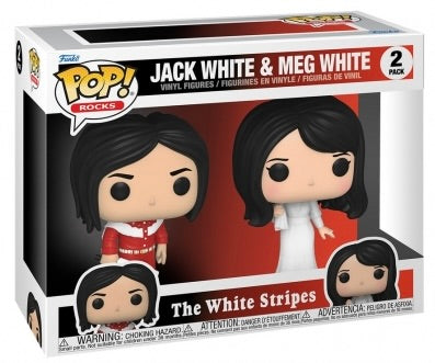 Funko Pop! Rocks: 2 Pack - White Stripes - Jack White & Meg White (2020) SVV-Schatzoekers