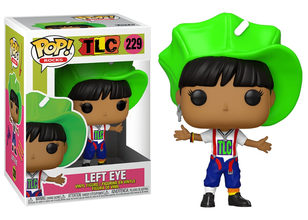 Funko Pop! Rocks 229 - TLC - Left Eye (2021) Lisa Nicole Lopes SVV-Schatzoekers