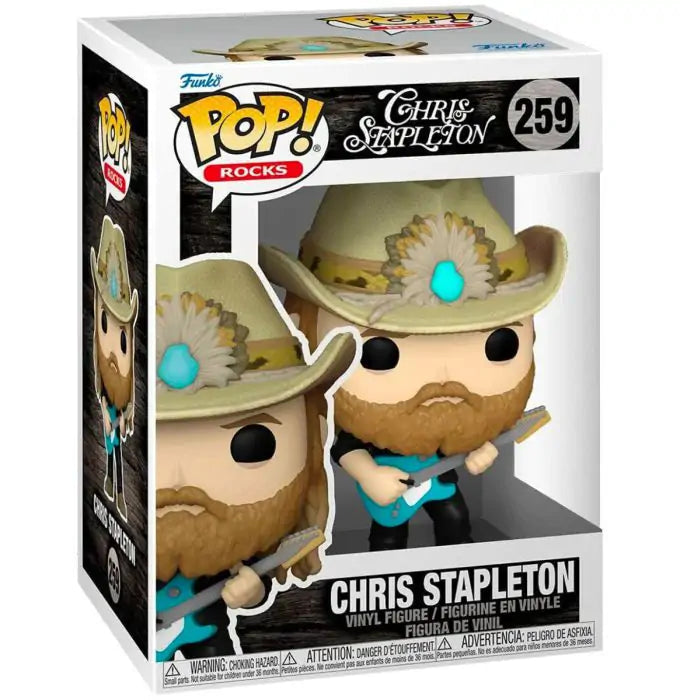 Funko Pop! Rocks 259 - Chris Stapleton - Chris Stapleton (2022) SVV-Schatzoekers