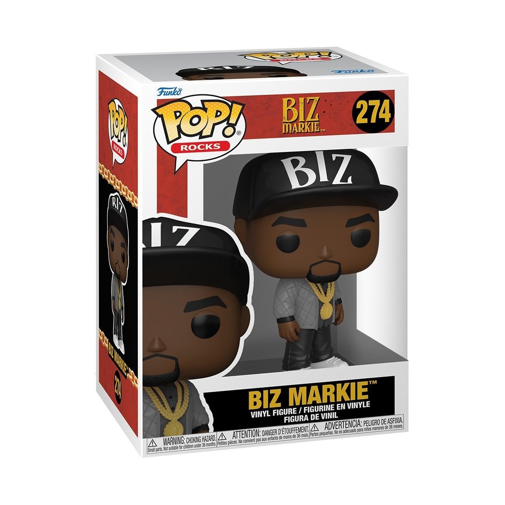 Funko Pop! Rocks 274 - Biz Markie - Biz Markie (2022) SVV-Schatzoekers