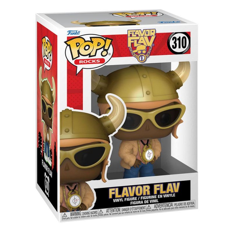 Funko Pop! Rocks 310 - Flavor Flav - Flavor Flav (2022) SVV-Schatzoekers