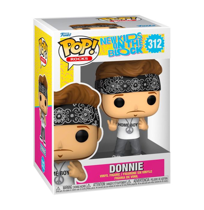 Funko Pop! Rocks 312 - New Kids On The Block - Donnie (2022) SVV-Schatzoekers