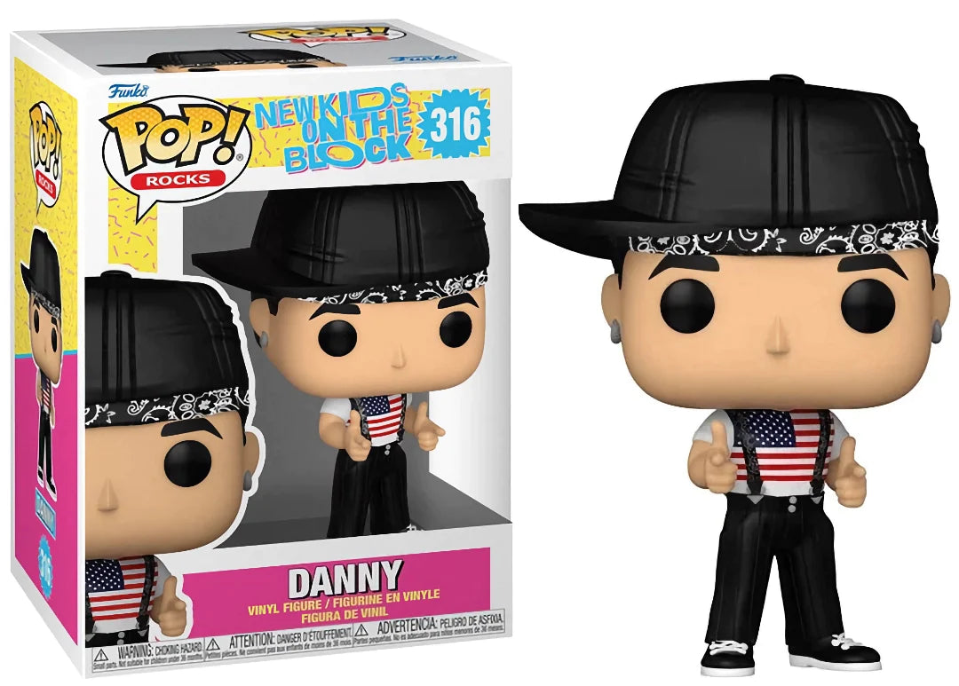 Funko Pop! Rocks 316 - New Kids On The Block - Danny (2022) SVV-Schatzoekers