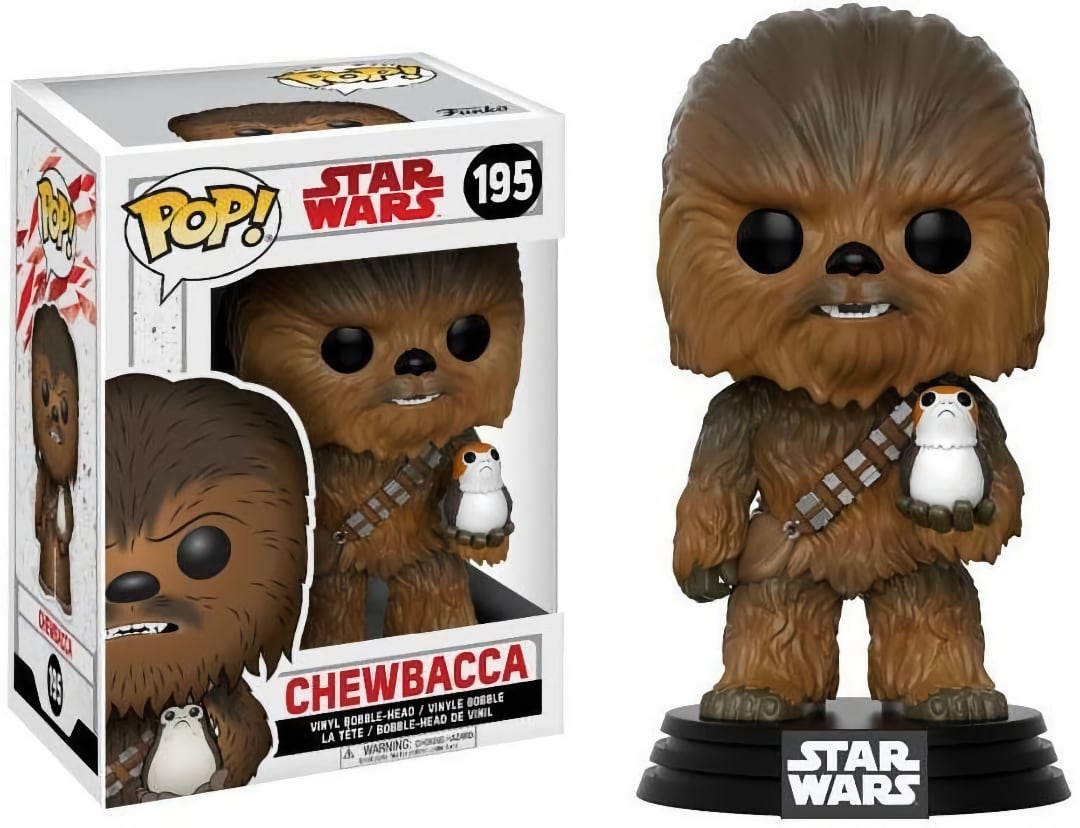 Funko Pop! Star Wars 195 - The Last Jedi - Chewbacca  (2017) SVV-Schatzoekers